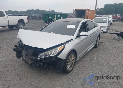 2015 Hyundai Sonata Limited z USA, uszkodzony, nr VIN 5NPE34AF7FH030468